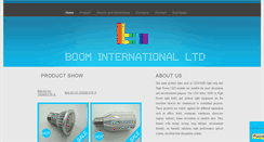 Desktop Screenshot of boomled.com